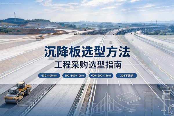 喀什沉降板选择方法