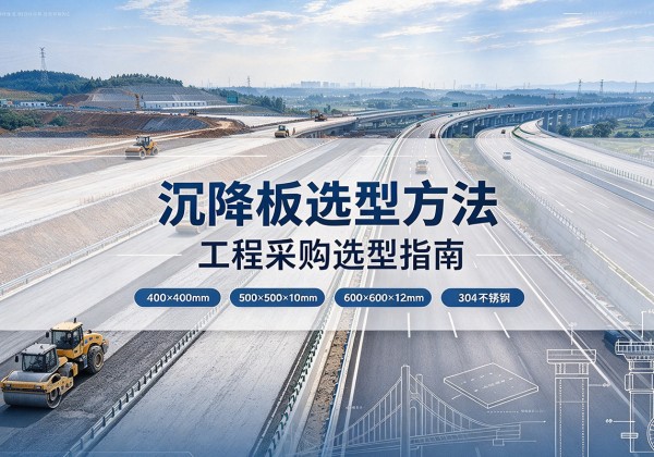 喀什沉降板选择方法